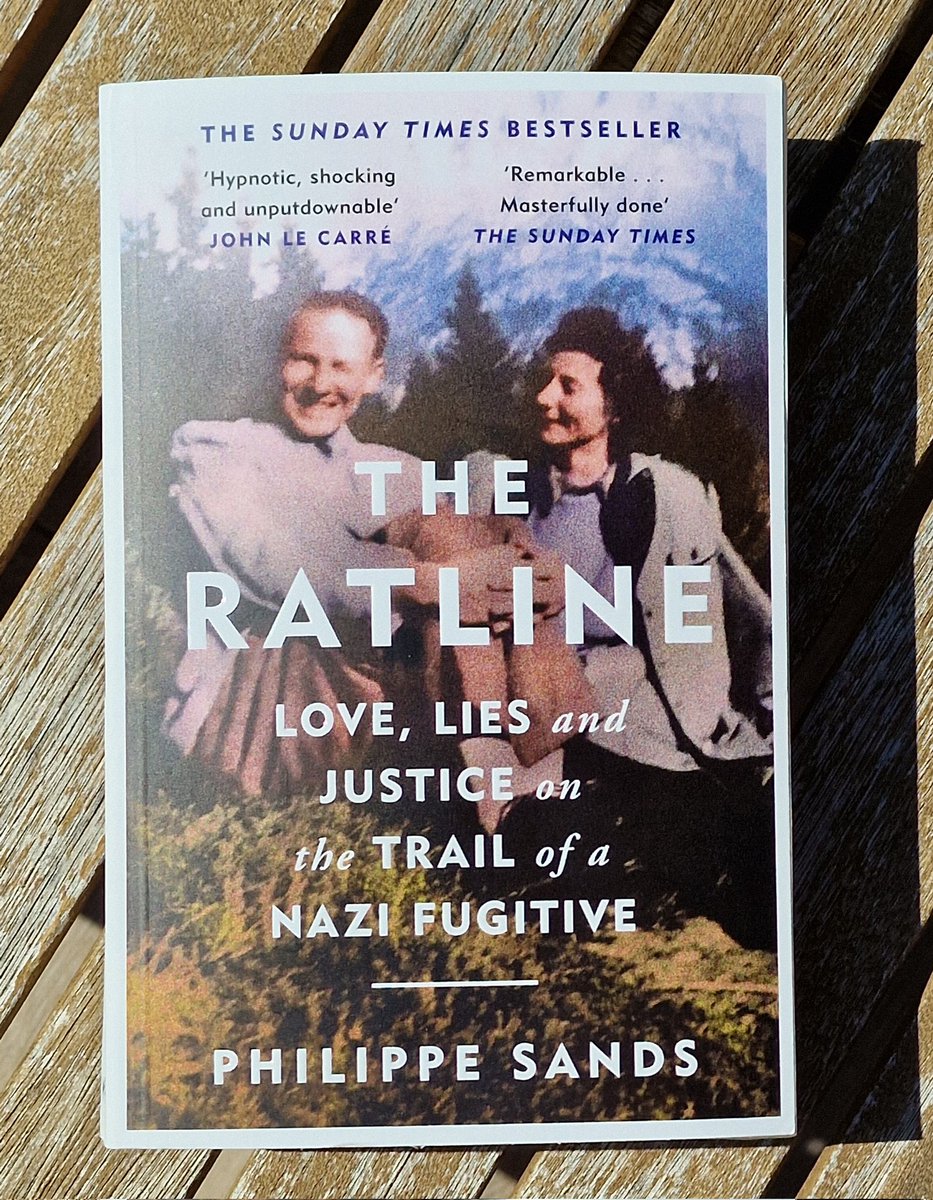MarcEpstein_'s tweet photo. Enfin lu "La filière" (Albin Michel) #TheRatline dans la VO anglaise. Dans la démarche, l'enquête, l'écriture, et après "Retour à Lemberg", un nouveau tour de force de @philippesands, écrivain exceptionnel. Mieux, un honnête homme. Hâte de découvrir "La dernière colonie". https://t.co/jzW4l4xm0G