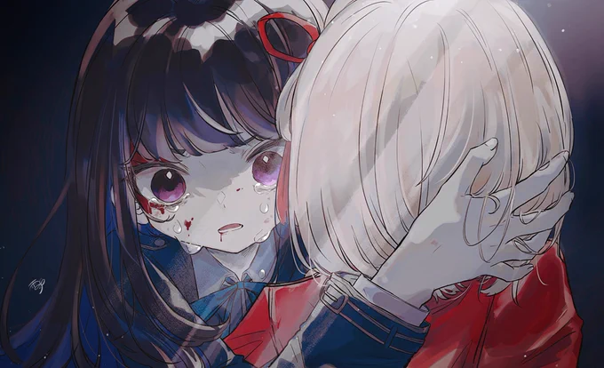 ちさたきちゃんずっと仲良しでいてね! #リコリコ 