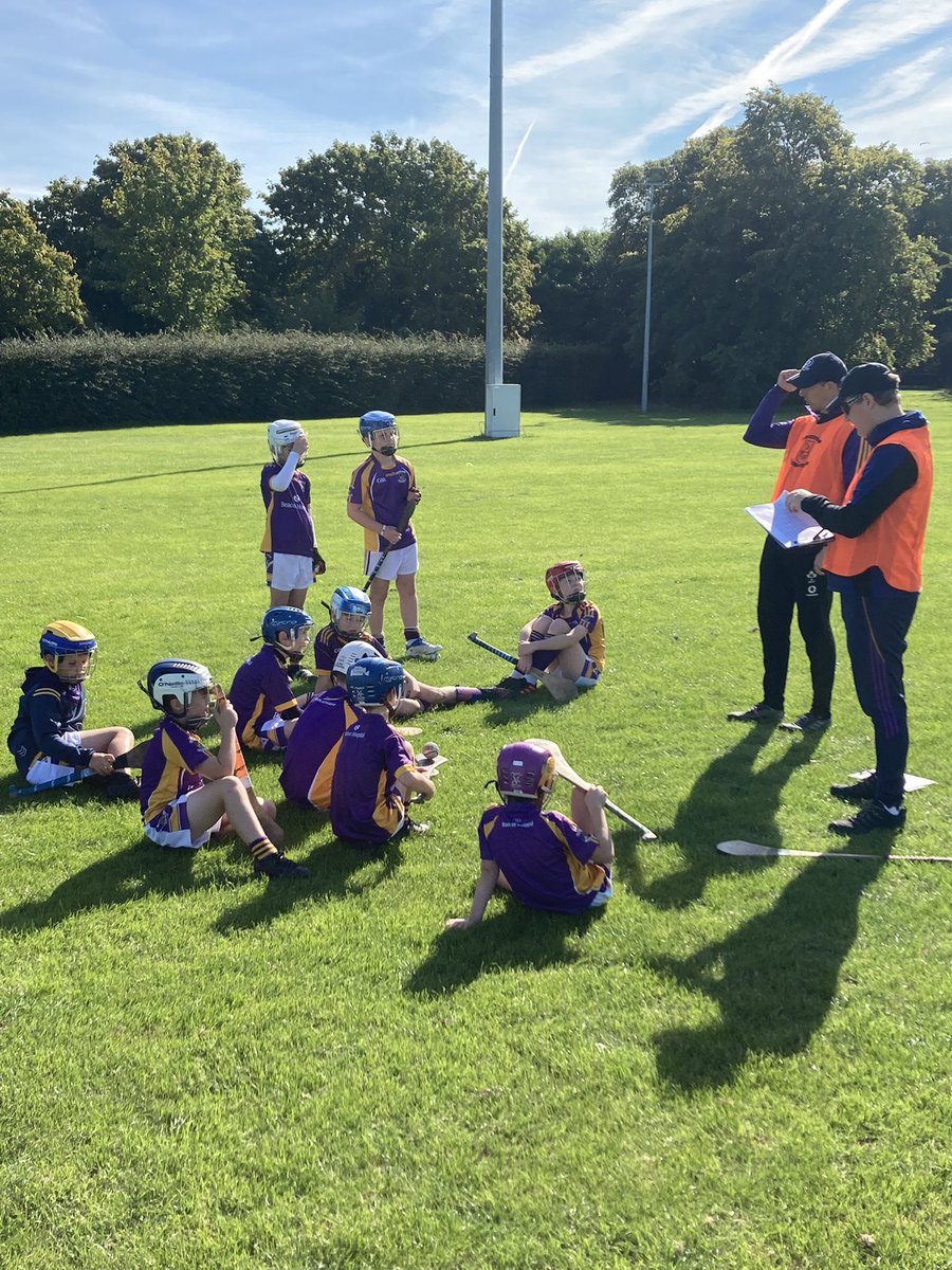 Festival of Hurling (under 9) is about to start in UCD. What a venue and what weather. The boys are ready. <a href="/KCrokesGAAClub/">Kilmacud Crokes GAA</a> <a href="/DubGAAOfficial/">Dublin GAA</a> <a href="/ucddublin/">University College Dublin</a>