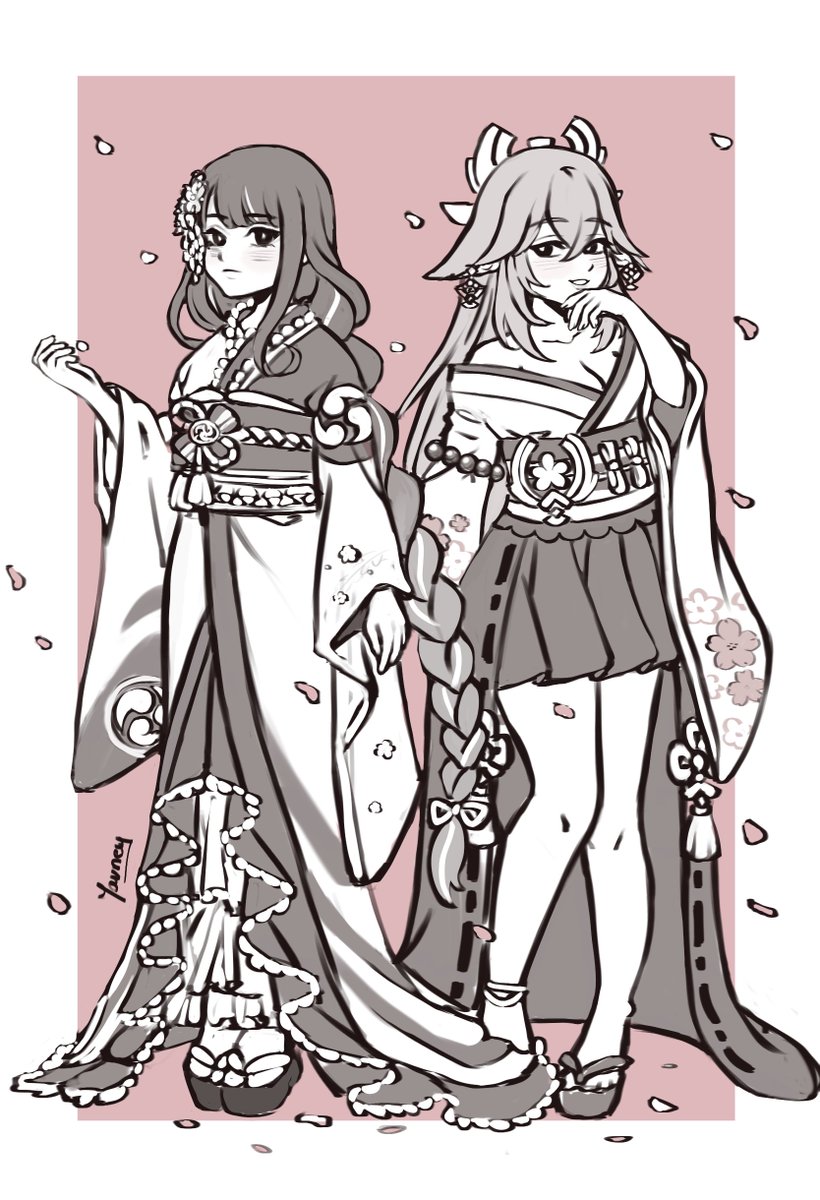 Don't you just love it when girls 

#genshinimpact #eimiko #RaidenShogun #YaeMiko