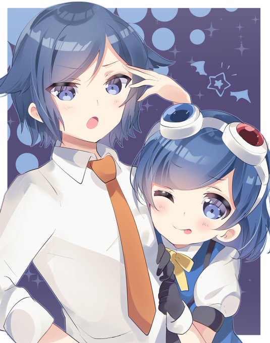 青髪男子のtwitterイラスト検索結果
