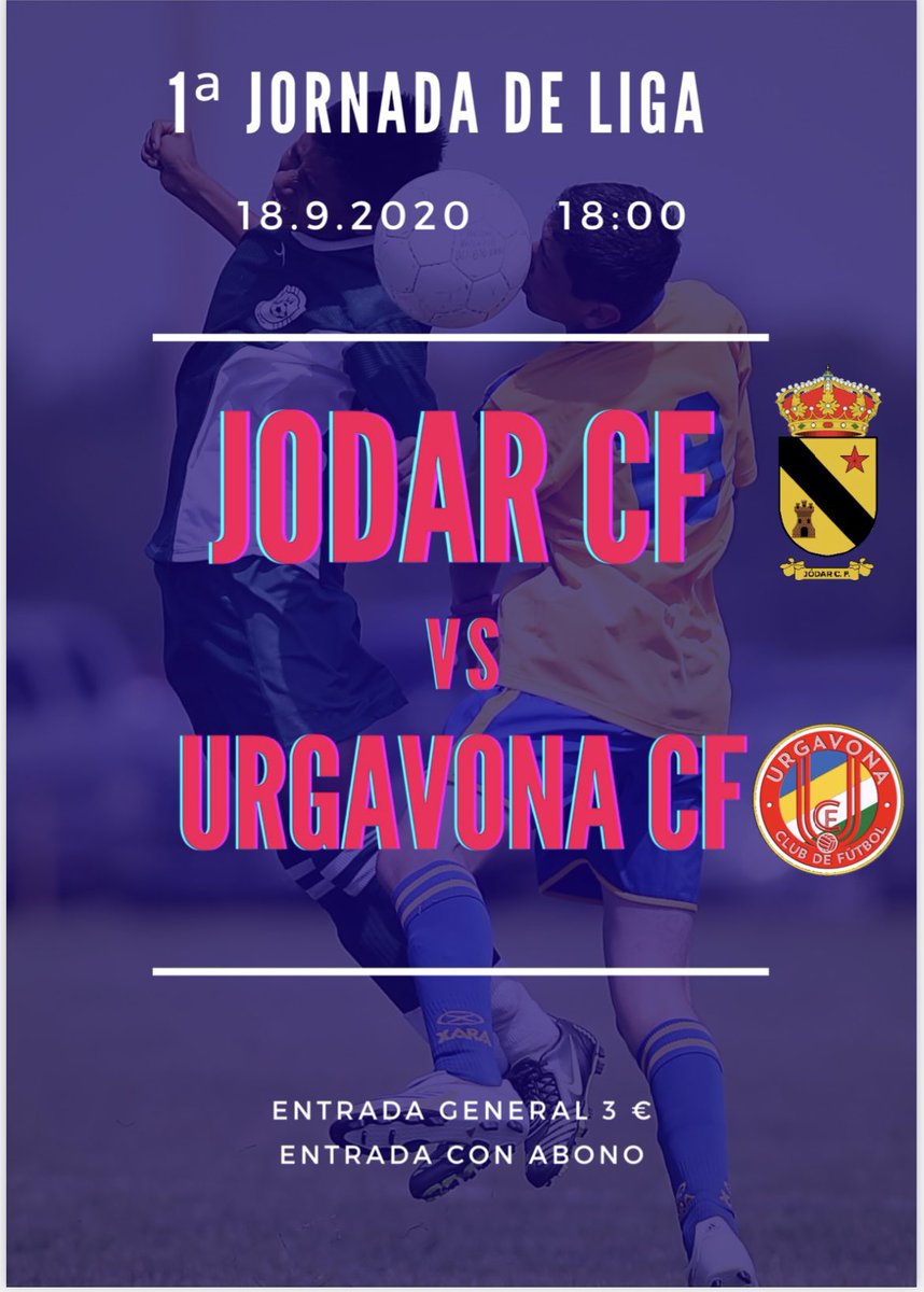 Esta tarde no te lo puedes perder!!! Todos al campo fútbol a las 18:00 a echar buena tarde futbolera y si aún no conoces nuestra plantilla con sus fichajes, renovaciones y nuestro nuevo cuerpo técnico hoy es el estreno liguero, que no te lo cuenten 💪🏽💪🏽⚽️⚽️⚽️🏆