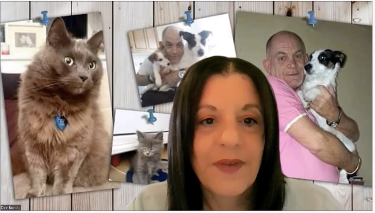 SCASuk's tweet photo. 1st up is the amazing @DeeBonett , who worked tirelessly to establish the John Chadwick Pet Policy in honour of her best friend who was tragically lost to suicide after being forced to choose between homelessness and his beloved pets. 
#SCAS2022 #petsinhousing https://t.co/bWbruU8ZrL