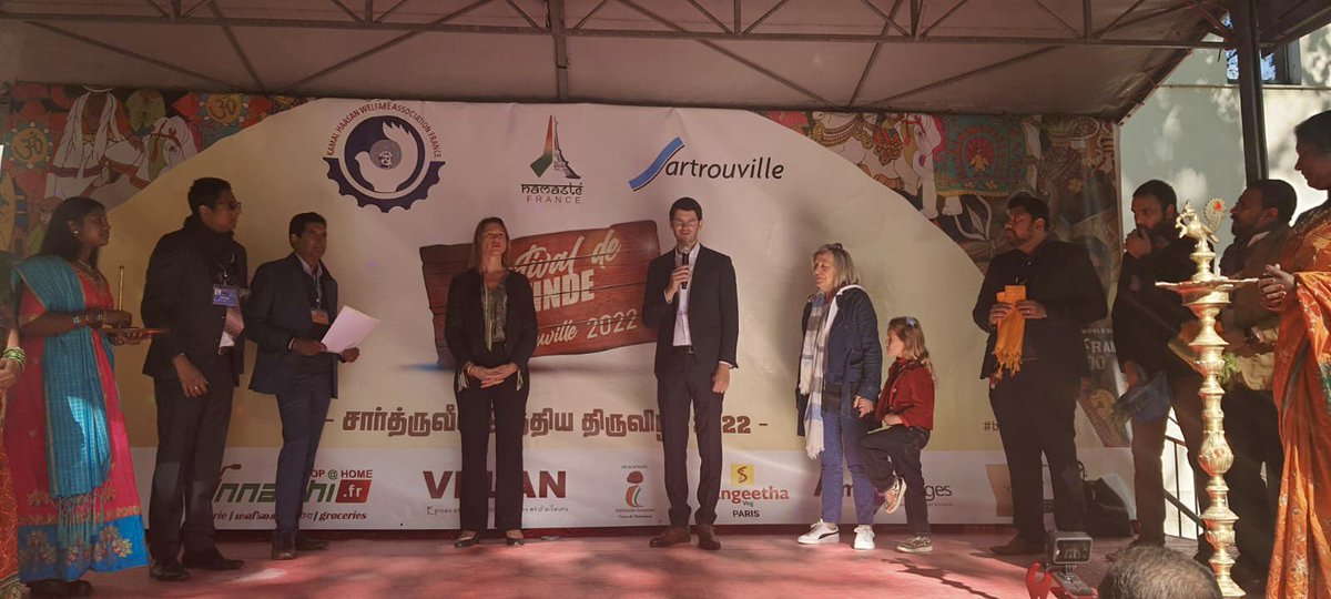 DavidCarmier's tweet photo. Nous vous attendons nombreux pour la deuxième édition du festival 🇮🇳 Bolly’Ville 🇮🇳 qui met en avant les différentes facettes de la culture indienne ! C’est aujourd’hui de 10h à 18h au Parc du Dispensaire ! https://t.co/Tl3X6e7FJI