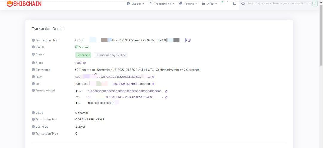 EVMlord's tweet photo. Deployed my first smart contract on @ShibchainGang without any hassles. This is a huge one for the #SHIB_Community
Gas fees are unbelievably cheap 😂
And very fast too 🚀
$SHIB #SHIBARMY #EVMlord https://t.co/GGyCaHFvVl