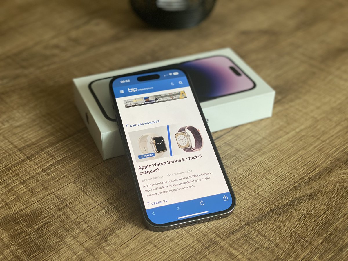 TNetens's tweet image. Quel plaisir ce nouvel iPhone 14 Pro 🥰. Retrouvez mes premières impressions sur @Belgium_iPhone 👇 

belgium-iphone.lesoir.be/2022/09/17/iph… 

#iPhone14Pro #Apple #DynamicIsland #AlwaysOnDisplay #ShotOniPhone