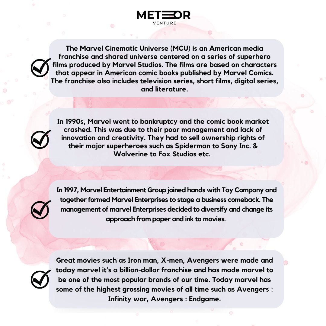 Famous comic book company collapsed, sold rights of its characters &amp; still made a comeback with their studios as their films are among the highest-grossing films What if they would have only continued with their comic book section &amp; wouldn’t have changed owing to the technology?