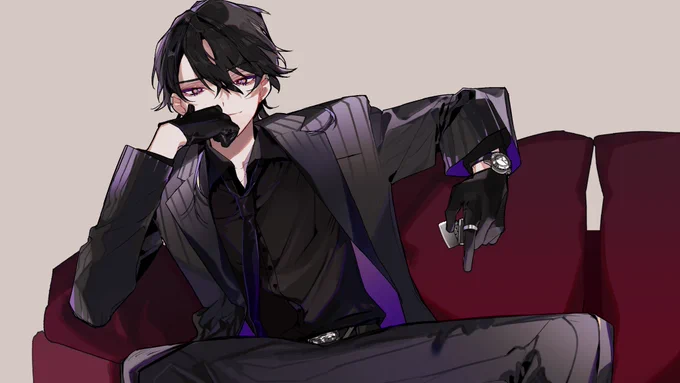 #自創作男子イラストフェス01 潔癖症 