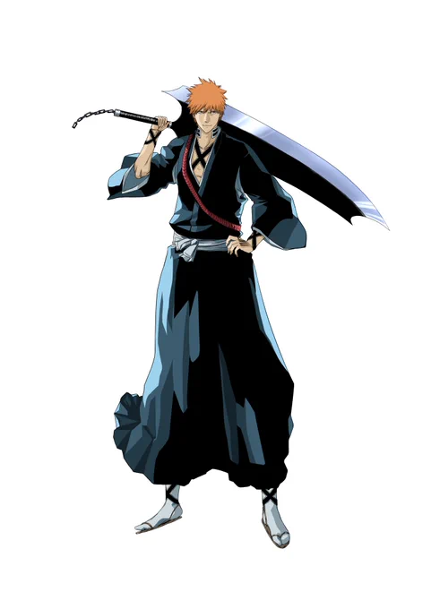 黒崎一護後ろに1日1人もしくは1部隊ずつ隊長、副隊長描いてこうかな#BLEACH 