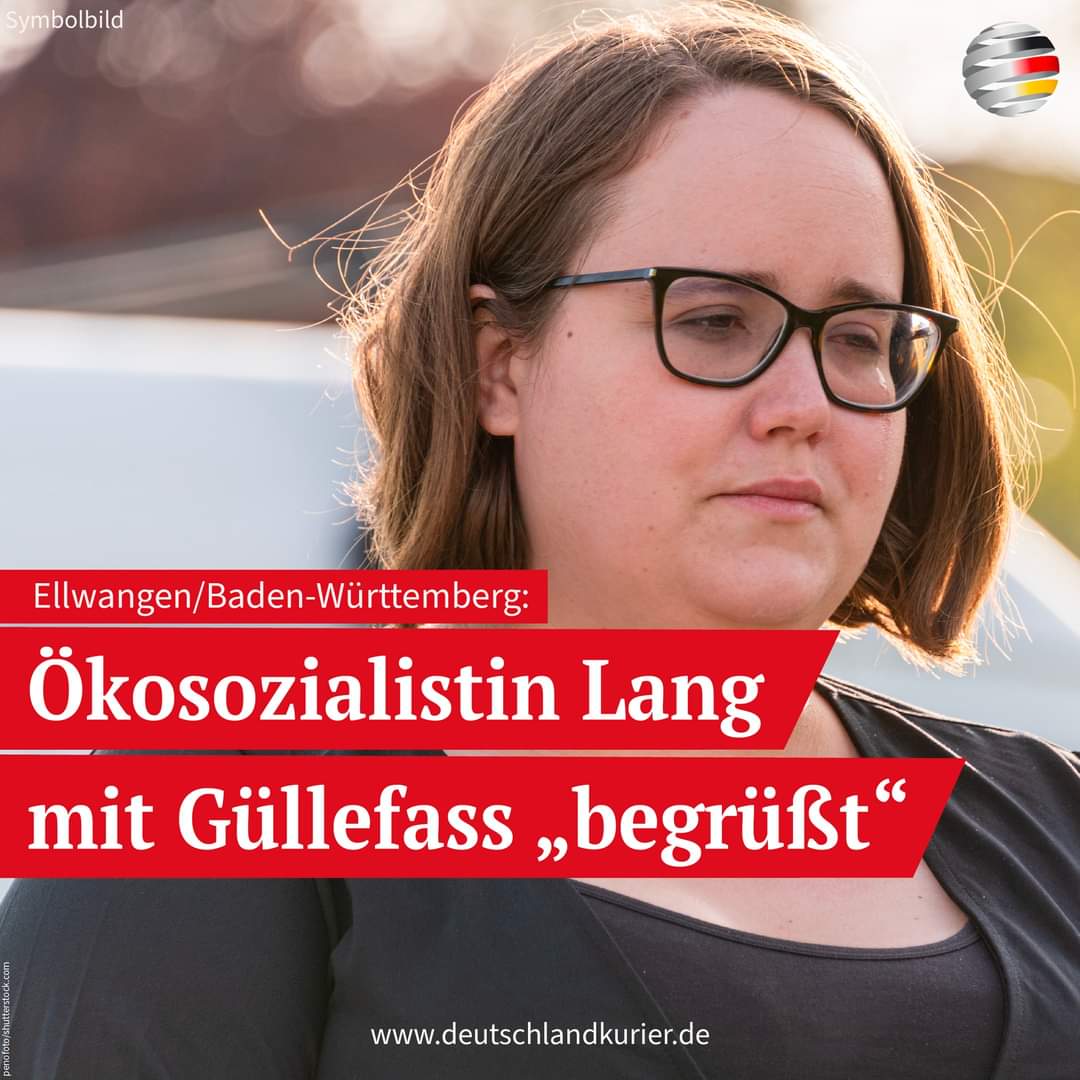 BLUETHUNDERIII's tweet photo. Mit  Scheisse begruesst. Ricarda Lang 🤣🤣🤪🤮😠🇩🇪 https://t.co/bRg2HF4bV4