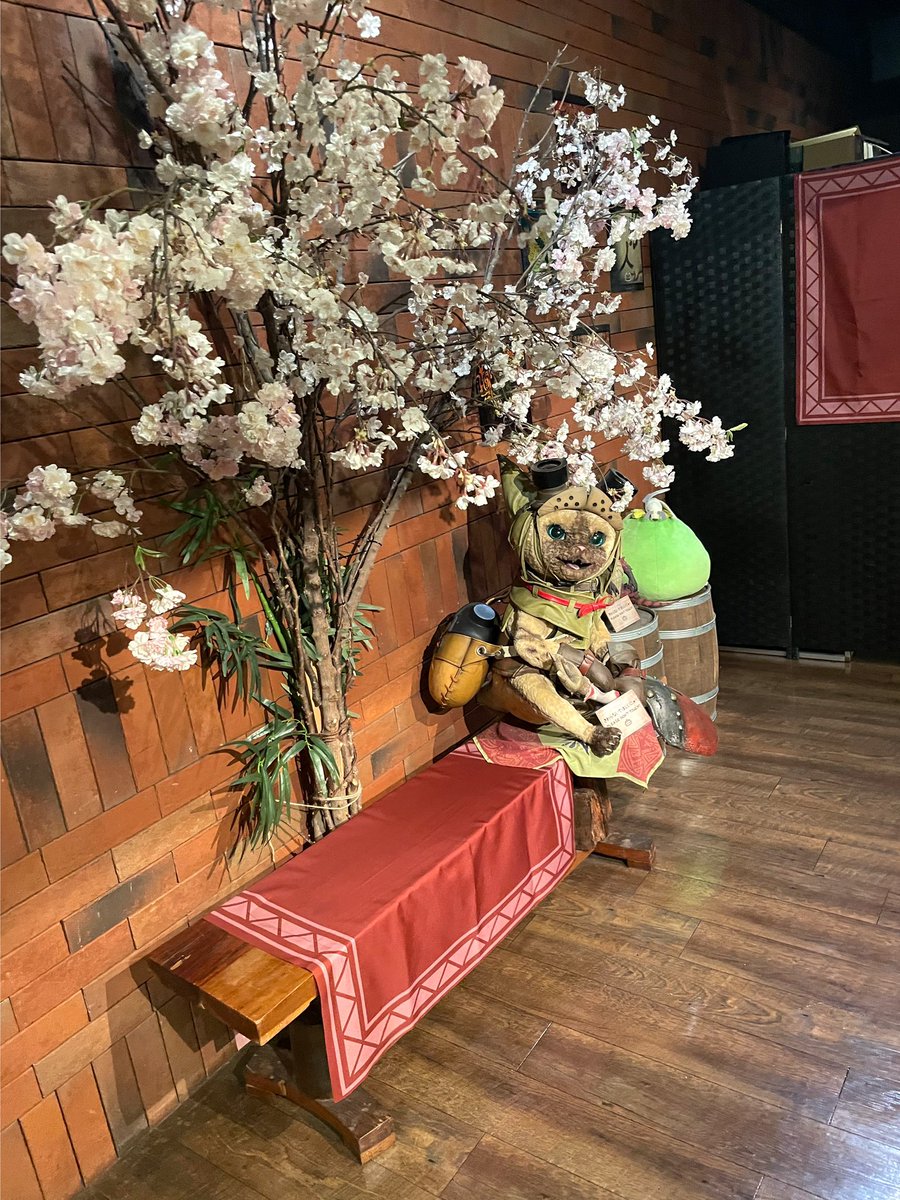 a_MHRise's tweet photo. ヨモギちゃんの特製 うさ団子🐰🍡 https://t.co/3lTrJYftr8