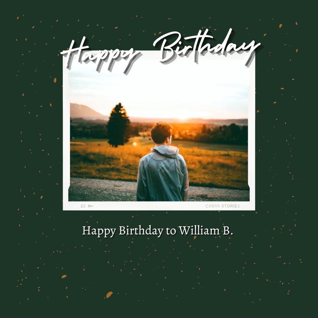 ccsgeorgia's tweet photo. William B. We are wishing you a very Happy Birthday! https://t.co/su0CYJnBCP