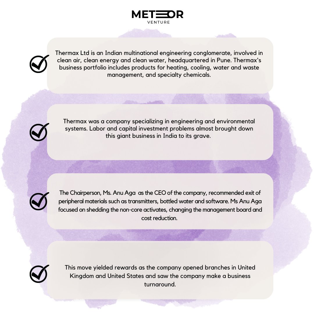 Coming next in our series of What if Wednesday let’s look at a company which works for the betterment of the environment. What if they would’ve made exit of peripheral materials such as transmitters?

#whatifwednesday #sucessfullstartups #thermax
#innovation