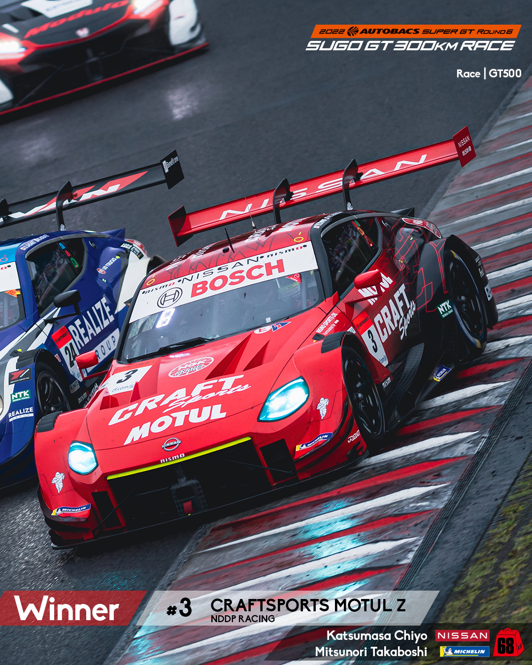 Amazon | EBBRO 1/43 CRAFTSPORTS MOTUL Z SUPER GT GT500 2022