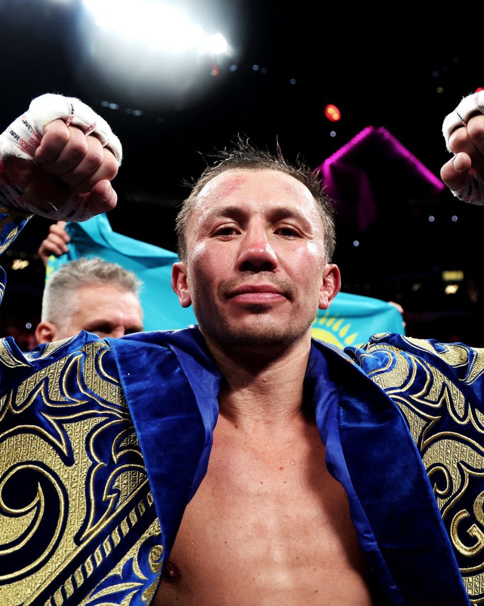 DAZNBoxing's tweet photo. Never been stopped ❌

Never been knocked down ❌

#CaneloGGG3 https://t.co/H7IU1HEIev
