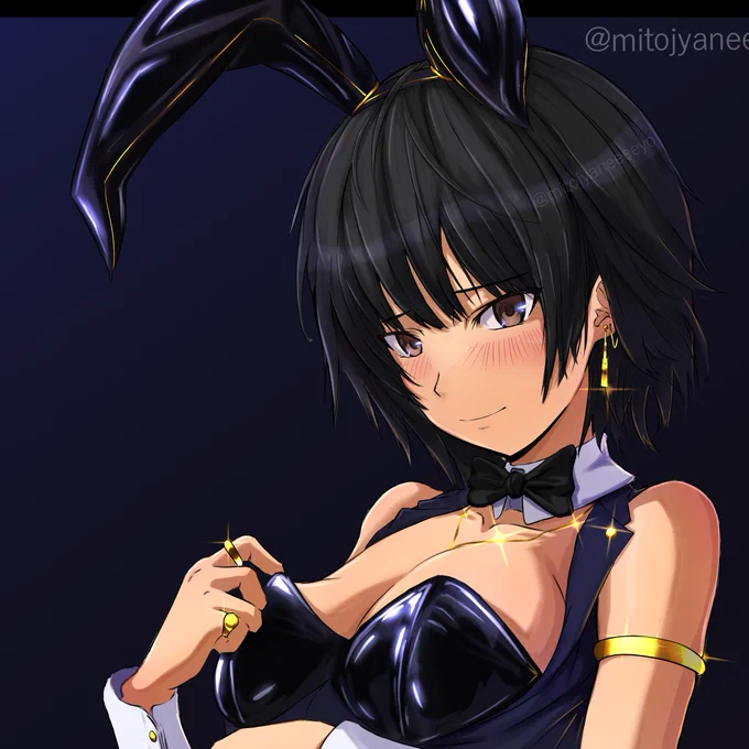 お願いしたらバニー衣装着てくれた七咲逢#七咲逢 #アマガミ 