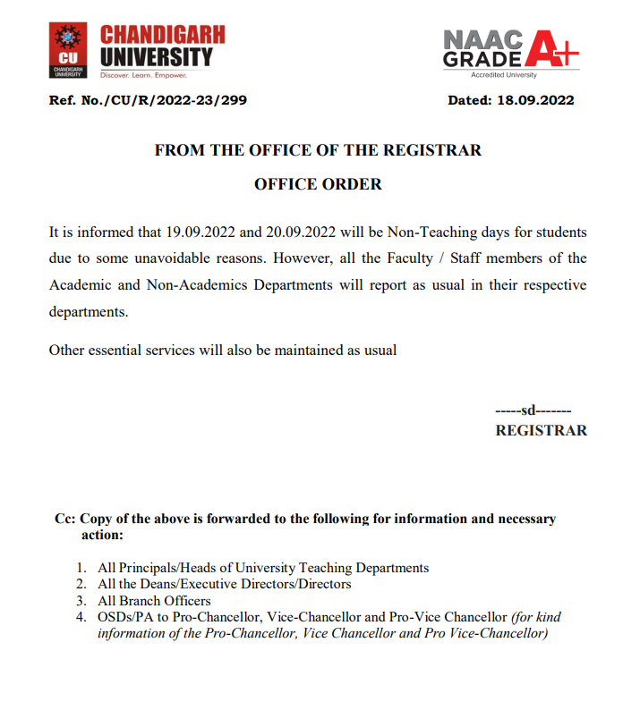 ANI On Twitter September 19th 20th To Be Non teaching Days For Students In 