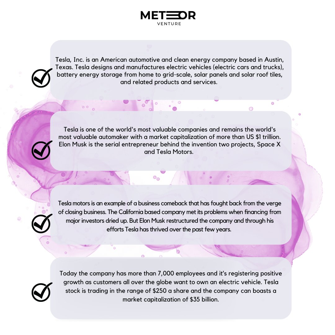 "Let’s get the insights of one of the world's most valuable companies remains the world's most valuable automaker with a market capitalization of more than US $1 trillion. What if Elon Musk had given up on Tesla and gone out to work on any different project?