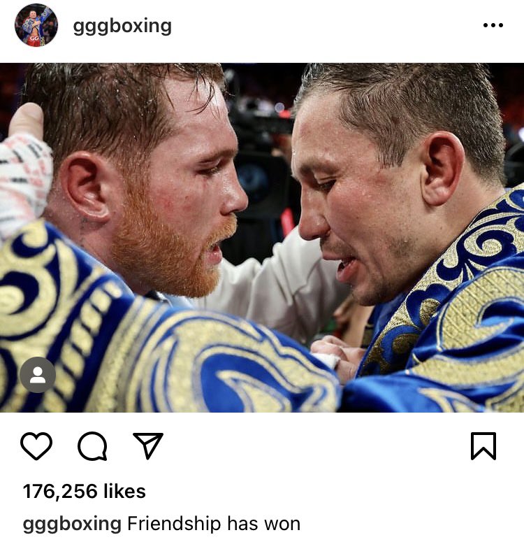 ringmagazine's tweet photo. Gennady Golovkin on Instagram after the Canelo Alvarez trilogy fight… https://t.co/fA4rkoPCMt