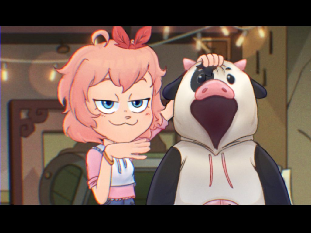 Beboo_Jay's tweet photo. "And this one says..I'm Mr. Cow!..with a dark side~"
Some screenshot redraws but with my Doki Doki Glyph Club AU designs!
These were fun to make ahaha!

#DokiDokiLiteratureClub #ddlc #TOH #TheOwlHouse #sayori #monika #sayonika https://t.co/P1nTe9nGgk