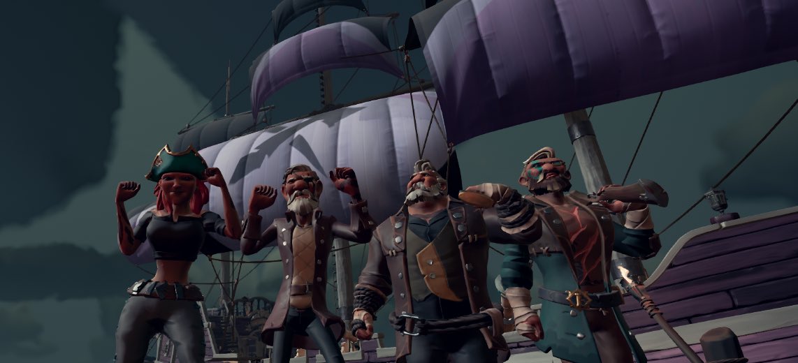 Moee2003's tweet image. Yesterday was a very lovely day. Not only were we helping shira to give out 6-packs and capstans. Love this community so many lovely people.  We also almost got her legendary theif if not @PhyesR would’ve sold an Athena chest to reapers

#CommunityDay #BeMorePirate @SeaOfThieves