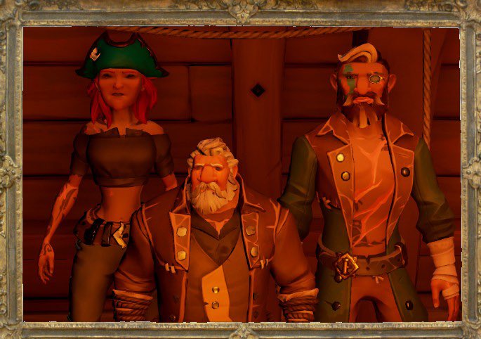 Moee2003's tweet image. Yesterday was a very lovely day. Not only were we helping shira to give out 6-packs and capstans. Love this community so many lovely people.  We also almost got her legendary theif if not @PhyesR would’ve sold an Athena chest to reapers

#CommunityDay #BeMorePirate @SeaOfThieves