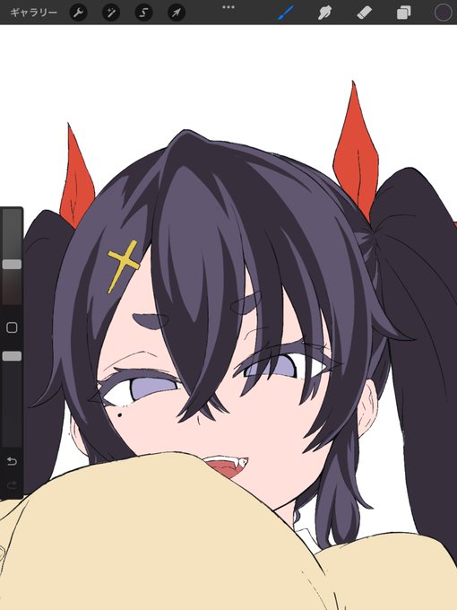 色塗り久々すぎて完全に忘れてる、、、と言う言葉を吐くのは何回目だろうか、、、怠惰がすぎる、、、 