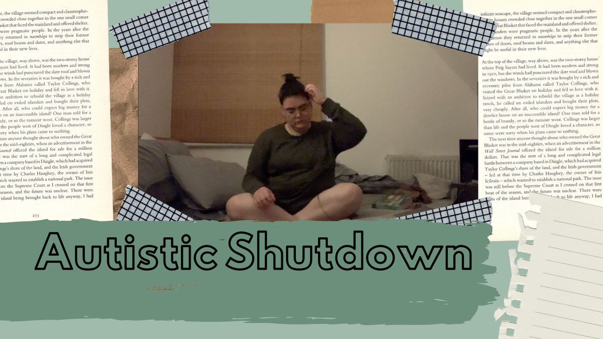 what i do to avoid a full meltdown 
youtube.com/watch?v=3p752g…
#autistictwitter #audhd #autistic #autisticyoutuber #shutdown #meltdown #autisticshutdown #autisticmentalhealth #autisticwellbeing