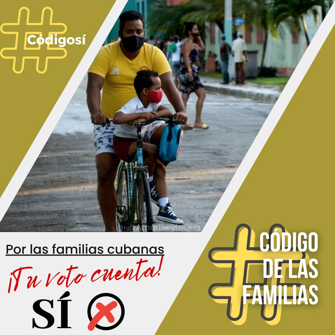 #CodigoDeLaFamilia #YoVotoSíPorElCódigoDeLasFamilias <a href="/EmbacubaGranada/">EmbaCuba Granada</a> <a href="/japortalmiranda/">José Angel Portal Miranda</a> <a href="/unidad_central/">Unidad Central de Cooperación Médica</a> <a href="/gonzalesapino/">Gonzales Pino Iliana</a> 🇨🇺👏🇨🇺👏🇨🇺👏