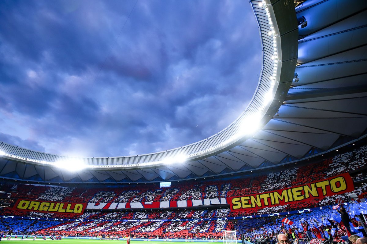 🔴⚪🔴🔵
🙆🏻‍♂️🙆🏼‍♀️🙆🏽🙆🏼‍♂️

¡Un mosaico de miles de cartulinas teñirá el Cívitas <a href="/Metropolitano/">Riyadh Air Metropolitano</a>! 🤩

¡Anticipa la llegada a tu butaca y anima al equipo desde el calentamiento en el derbi!

❤️🤍