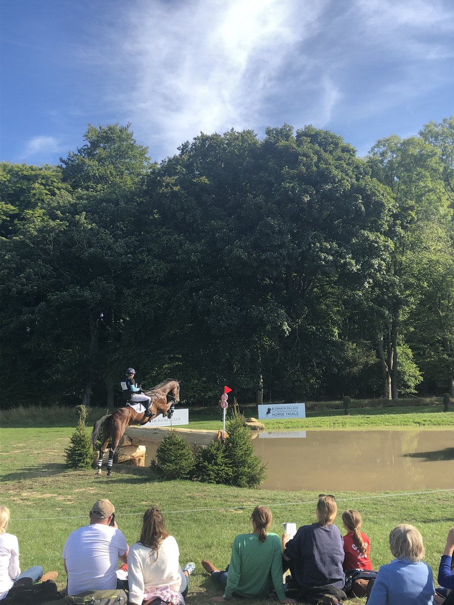 oliviamartin230's tweet photo. Sunny Saturday watching the cross country round of @BlenheimHorse with a rather lovely backdrop π #BPIHT https://t.co/Tn30080XiK