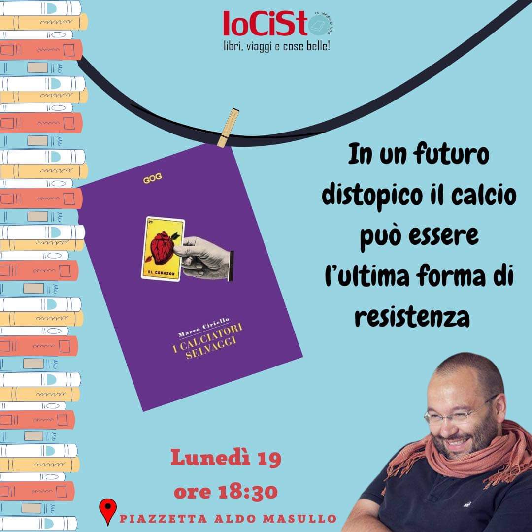 IoCiSto (@iocistolibreria) on Twitter photo Vi aspettiamo lunedì. Vi racconteremo de I selvaggi e di molte altre storie.
con @mexican_journal <a href="/GogEdizioni/">GOG Edizioni</a> Vi aspettiamo lunedì. Vi racconteremo de I selvaggi e di molte altre storie.
con @mexican_journal <a href="/GogEdizioni/">GOG Edizioni</a>