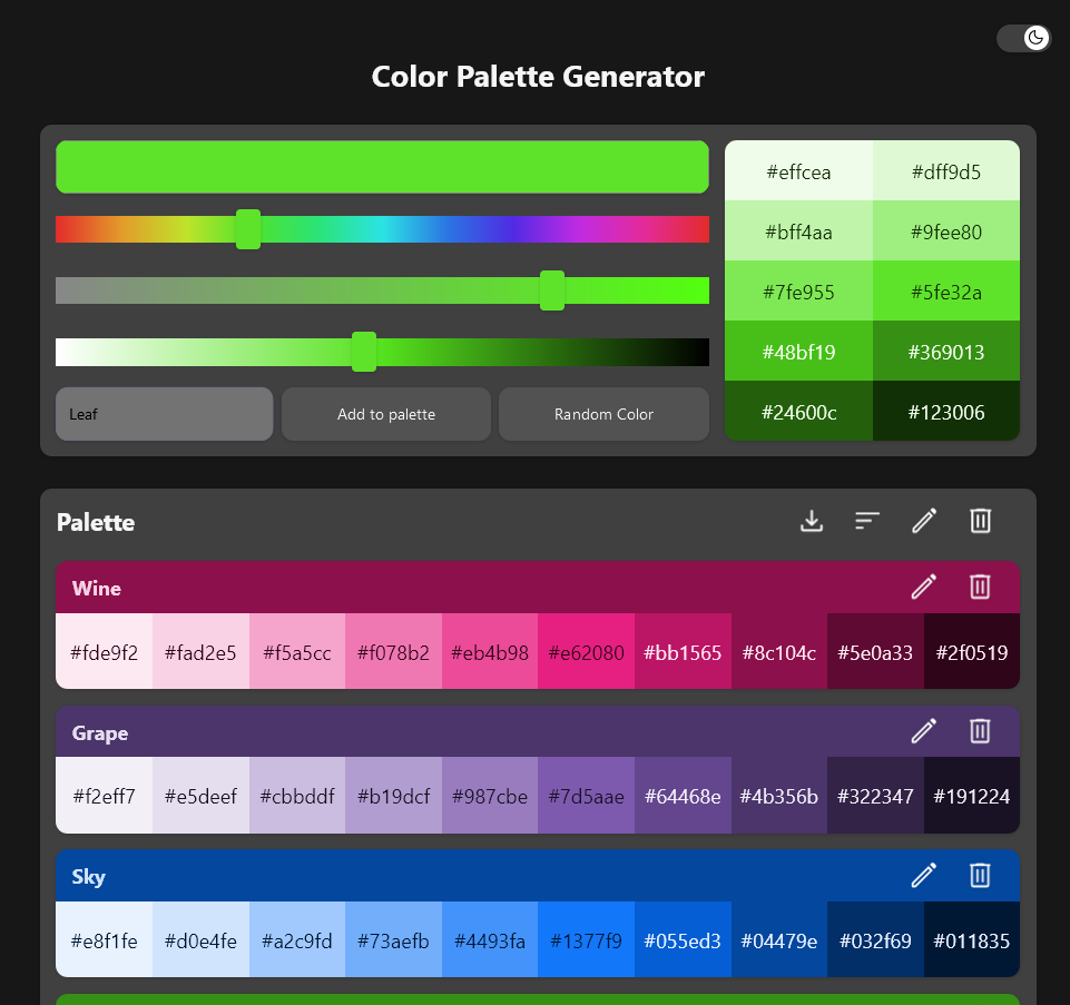 pawcode's tweet photo. Das nächste Webtool ist in Entwicklung!

Der #ColorPaletteGenerator soll es Designern und Entwicklern einfacher machen eine eigene Farbpalette zu generieren. Gerade wurde Version 0.1.0 veröffentlicht und die Seite ist bereit um von euch allen getestet zu werden. https://t.co/rbBVC3hq9A