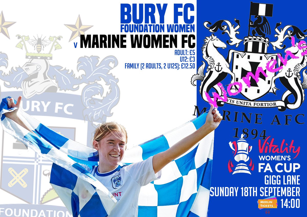 EventsAtGigg's tweet photo. We ready?
#BFCFW | #MarineWomen | #WomensFACup https://t.co/Xc7FvM0vWT