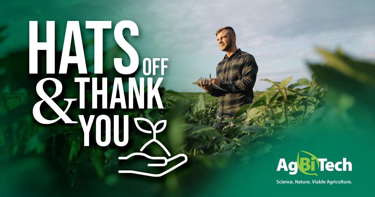 #Agronomists wear many hats. Preparing growers by checking crops, disease, soil sampling &amp; insect pressure for best pest management. We celebrate Agronomist Day &amp; their support, recommending our safe &amp; effective biological #insecticides, produced in the USA. Hats off &amp; thank you!