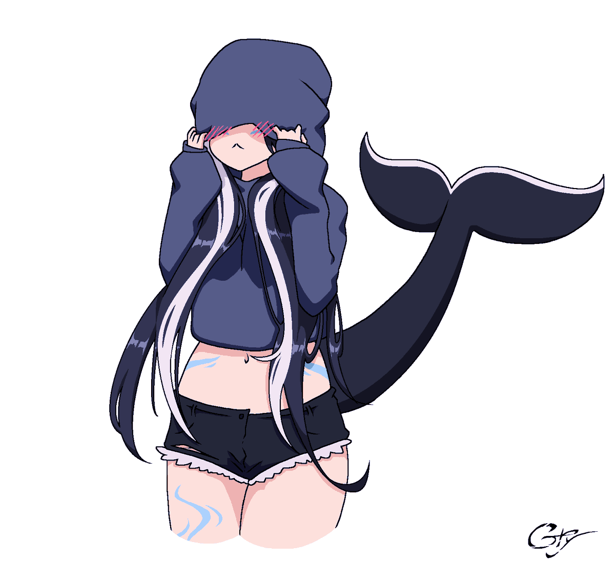 Gryever_AW's tweet photo. ShyyHoodie #ShylilyArt https://t.co/MLA9AbL7Tl