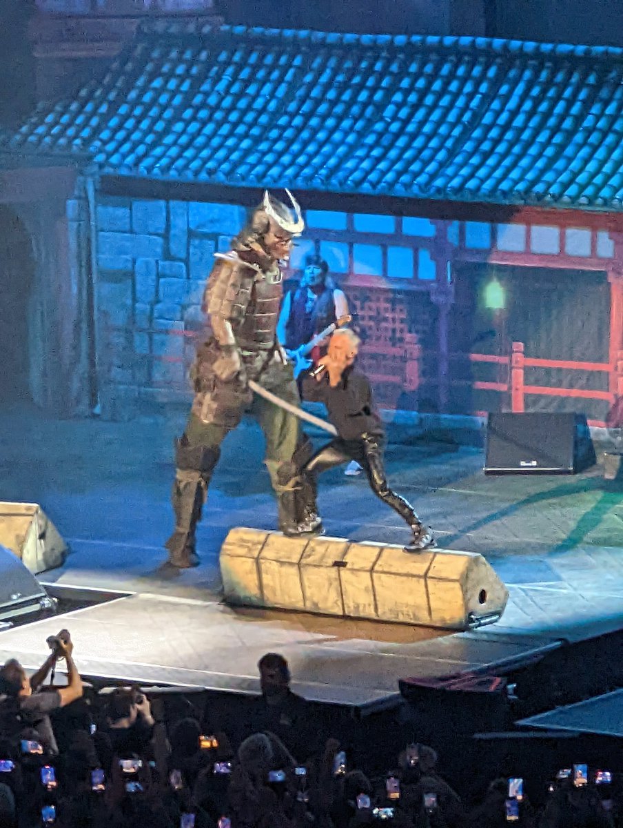 itslesliec's tweet photo. What an amazing show!  Iron Maiden @ Ball Arena, Legacy of the Beast 2022 tour, out celebrating Steven's 50th.  We go to way more concerts now than we did in our 20s and 30s.  I guess this is empty nesting?  We had a blast! https://t.co/bpX1PPtNlV