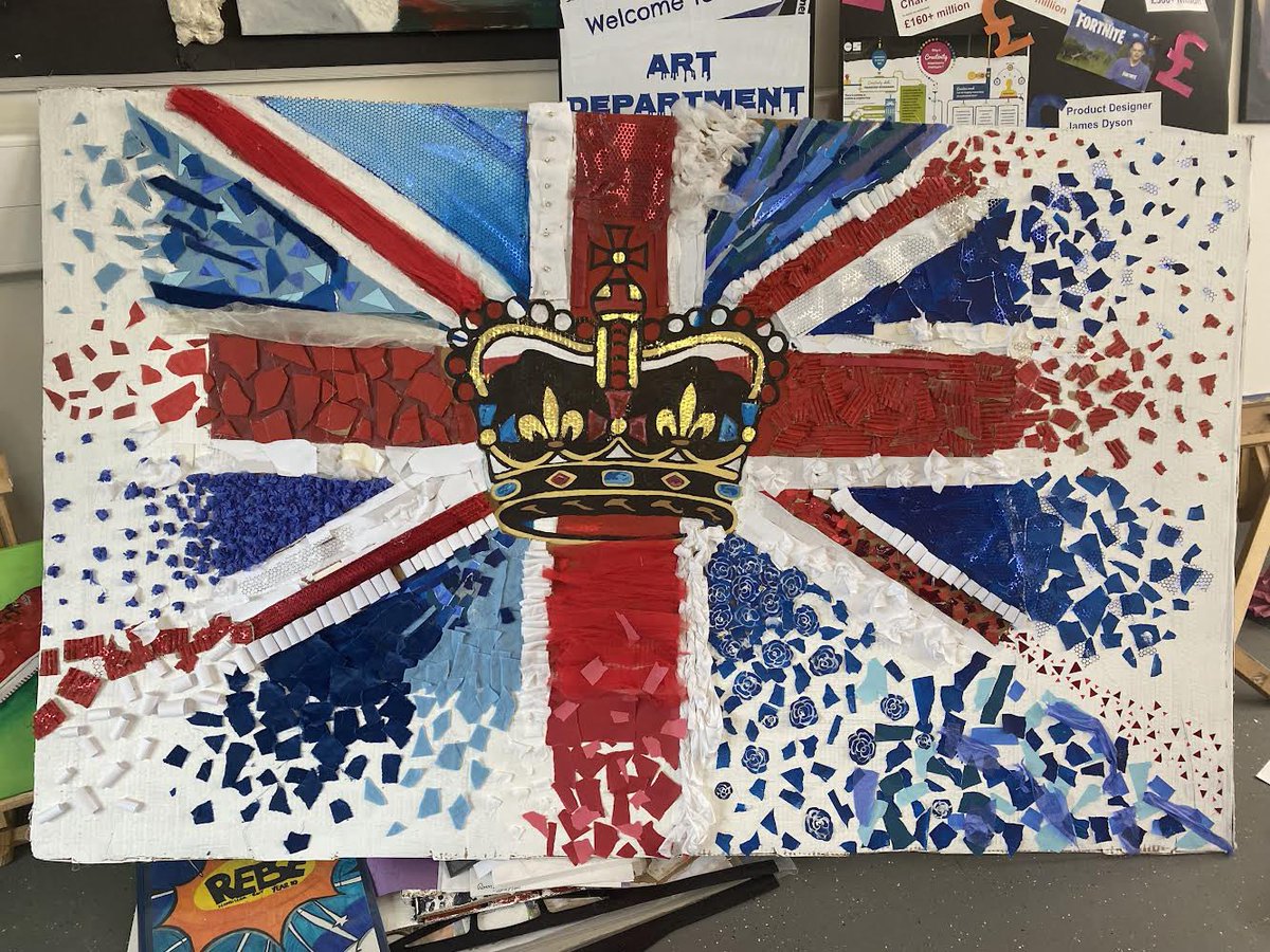 As we near the end of this period of mourning, and with the funeral of our Queen tomorrow, New Rickstones Academy students join in with the rest of the country to remember her legacy with this fantastic memorial #AETRemembers @AETAcademies <a href="/NewRickstones/">NRA Official</a>