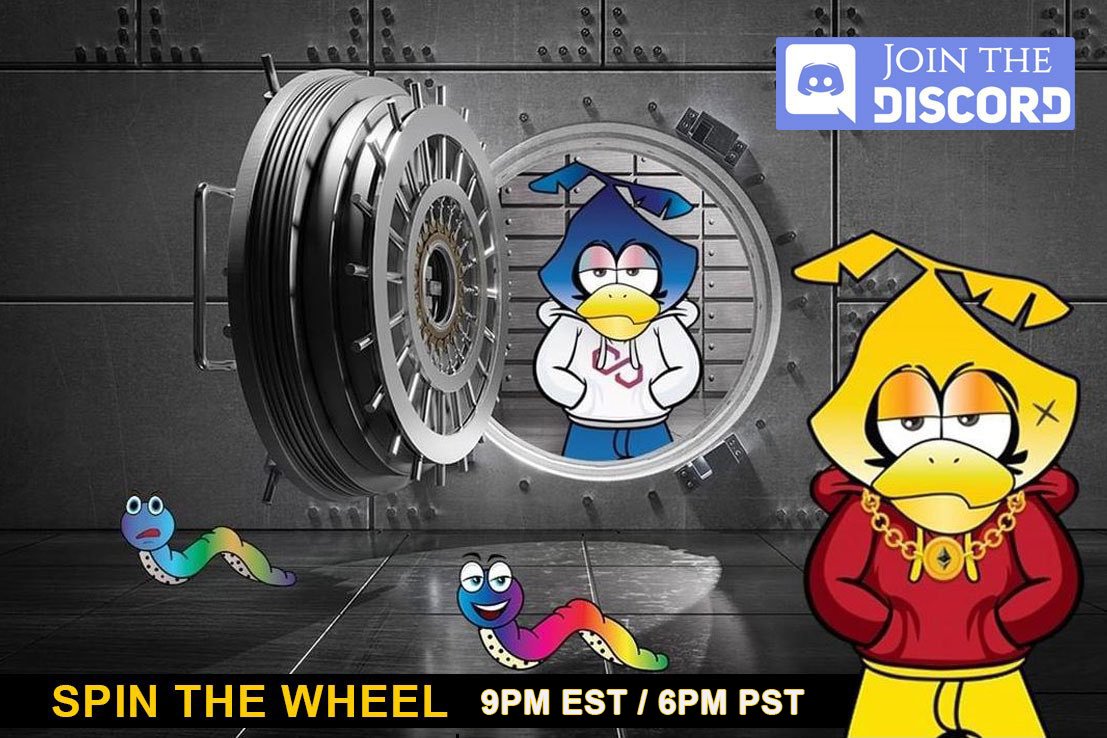 MaticWorms's tweet photo. Spin The Wheel 🎡 #NFTGiveaway

Drop your #NFTs or OpenSea wallet address to get a #nft entry! You can win Crypto &amp; NFTs! #art #nftdrop #nftcommunity #nftproject #airdrops https://t.co/wfcLSrAsXR