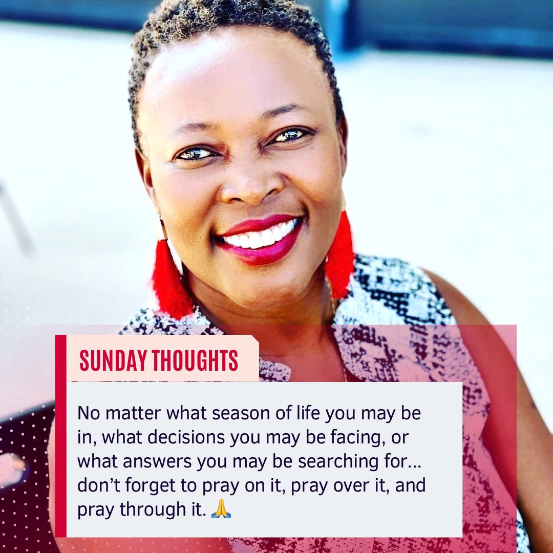 maishaproject's tweet photo. No matter what season of life you may be in, what decisions you may be facing, or what answers you may be searching for... don’t forget to pray on it, pray over it, and pray through it. 🙏
Have a beautiful Sunday, friends! ~Bea 🌺
#SundayThoughts | #MaishaProject https://t.co/x7Zxe2D9oM