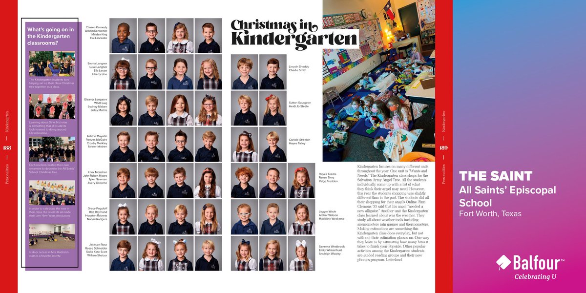 BalfourYB's tweet photo. Happy #SpreadSunday! Enjoy the day with more spread designs from the 2022 Yearbook Yearbook! Which one is your favorite? #BalfourYearbooks ๐คฉ๐ https://t.co/FeSInQWQvi