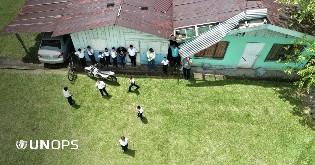 UNOPS on Twitter "In Costa Rica’s Limón Province, school children will soon benefit from