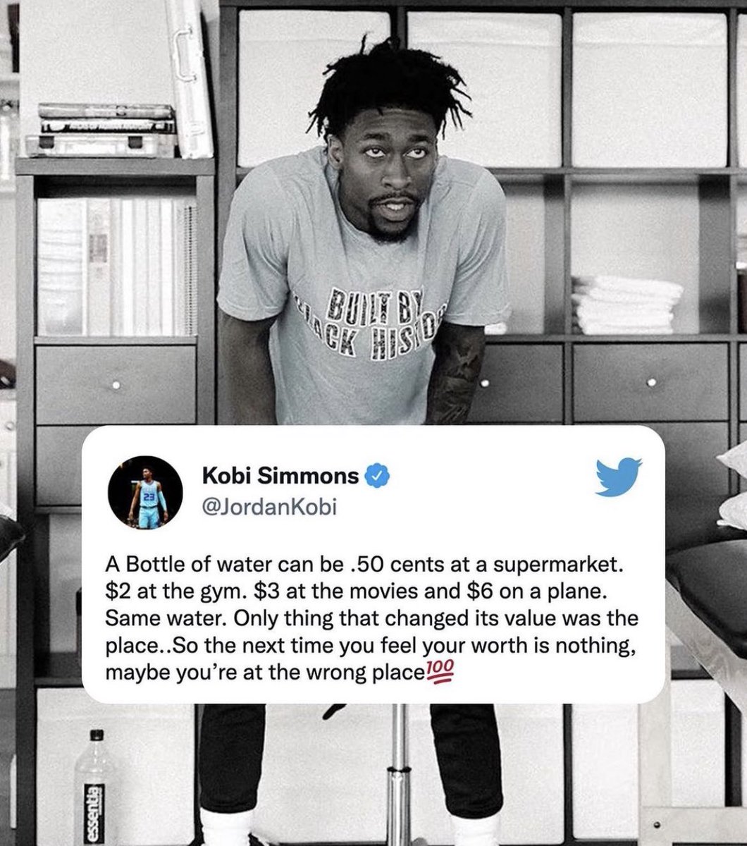 hoopdreamsbball's tweet photo. GM FAMILIESSSS!!
Wise words from @JordanKobi…💎🧠 https://t.co/qIS83BoRJA