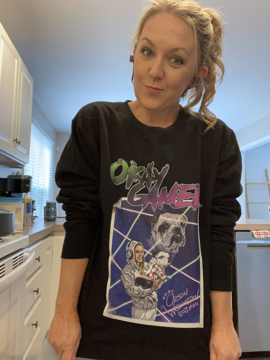 kimberlyfay32's tweet photo. @jessamynduke Supporting my home girl #okaygamer ❤️ https://t.co/3x1dhjxNTw