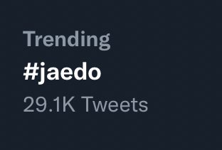 yall out here wilding #jaedo