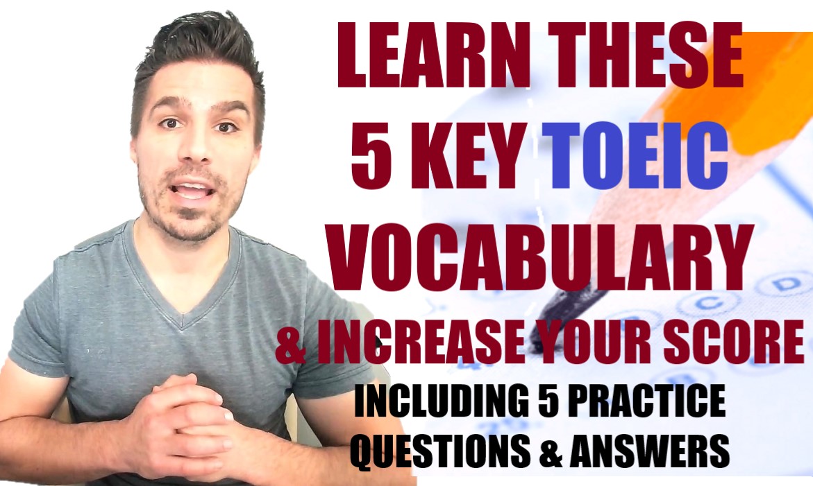 TristanDreyer8's tweet photo. Here's a NEW LESSON that looks at 5 COMMON TOEIC VOCABULARY.  It also has 5 TOEIC QUESTIONS with answers.  I hope it helps! #passtoeic #toeic990 #toeic #toeictips #toeiclesson #toeicsuccess 
https://t.co/GpgJzWjxqx https://t.co/2oT3T4qqse