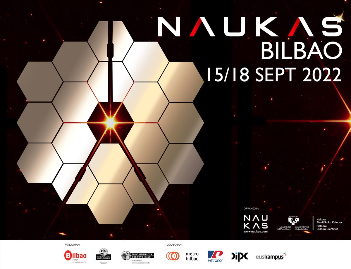 KosmosEiTB's tweet photo. Puedes ver y compartir todos los #vídeos de las charlas de #NaukasBilbao22
aquí: https://t.co/HATC82nt4G También en EITB Nahieran (A la carta)
web: https://t.co/wkvKQFIpnR , SmarTVs y botón rojo (Hbbtv) https://t.co/EPNsRG6KK4