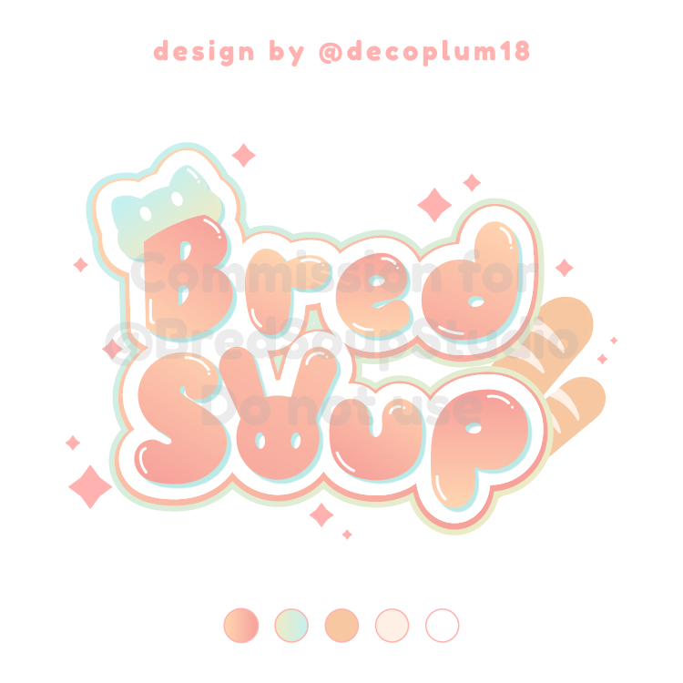 ✨Logo Comms✨
This was my first ever logo comms😊 

Logo made for <a href="/BredSoupStudio/">BredSoupStudio - Genshin Crossbody Bags</a> 
 
Thank you for commissioning me and hope to work with you again!✨✨

#vtuber #Vtuberlogo #VtuberAssets #ENVtuber #decoplumComms