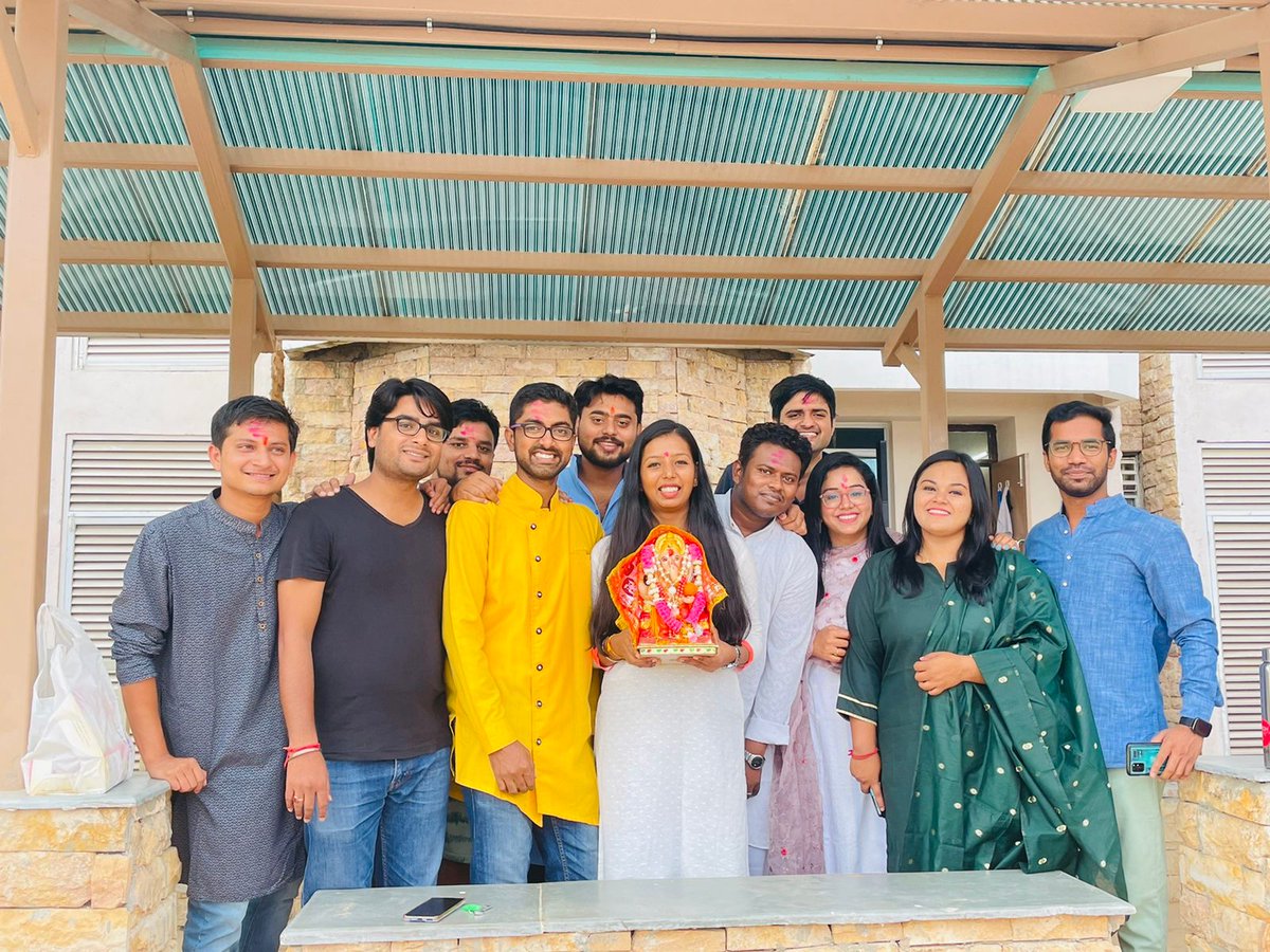 “Ganpati Bappa Morya,Pudhchya Varshi Lavkar Ya”
IIM Shillong observed Ganesh Mahotsav' 22,emphasizing the importance of tradition in today's fast-paced world. It began with Ganesh Pratima's Sthapna &amp; ended with Visarjan.Devotees performed aarti everyday and cared for Akhand Jyoti