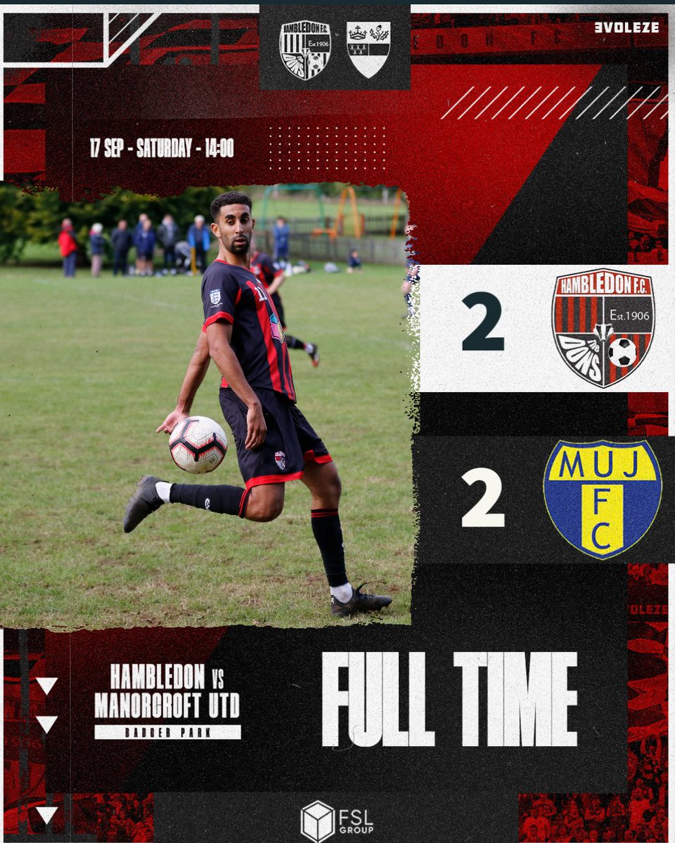 HambledonFC's tweet photo. Disappointing result for our first team yesterday letting a 2 goal lead slip to draw at home to Manorcroft
β½β½ Fe sponsored by Blowheads Godalming
πΎ Fe
#result #scilw #badgerpark #coyds https://t.co/rjsUuXid92
